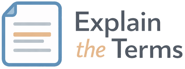 Explain The Terms